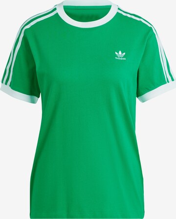 ADIDAS ORIGINALS Shirt 'Adicolor Classics' in Groen: voorkant