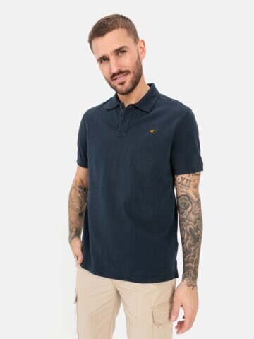CAMEL ACTIVE Poloshirt in Blau