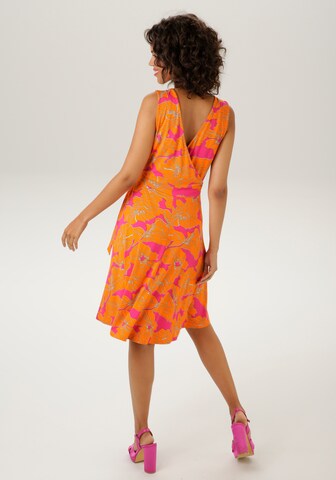 Aniston CASUAL Summer Dress in Orange