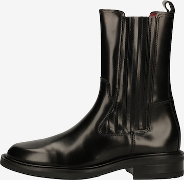 BRONX Chelsea Boots in Black: front