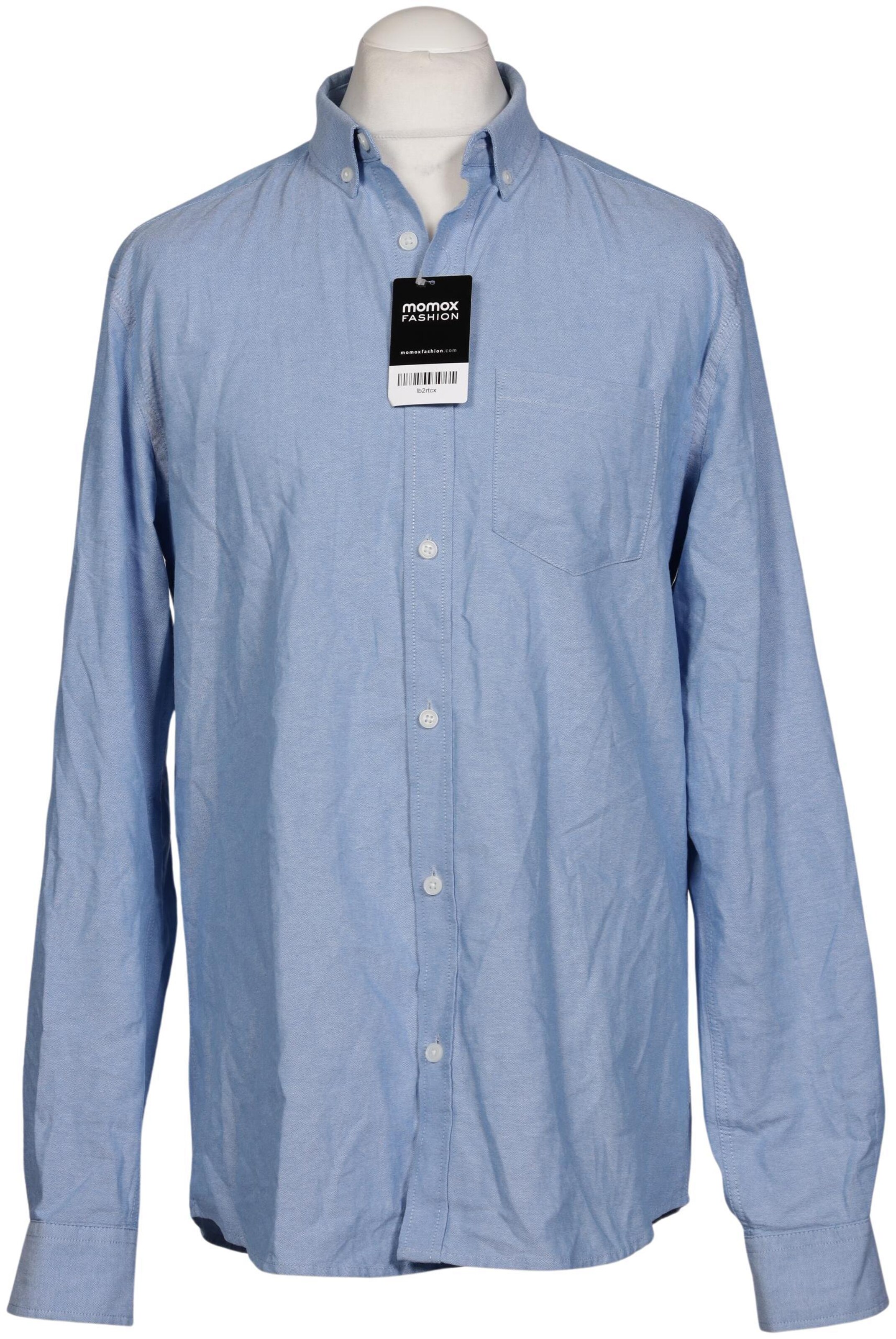 Only & Sons Button Up Shirt in L in Blue: front