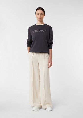 Sweat-shirt comma casual identity en noir