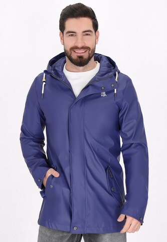 Schmuddelwedda Functionele jas in Blauw: voorkant