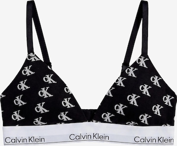 Calvin Klein Underwear Bra in Black: front