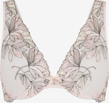 LingaDore Triangle Bra in Pink: front