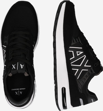 ARMANI EXCHANGE - Zapatillas deportivas bajas en negro