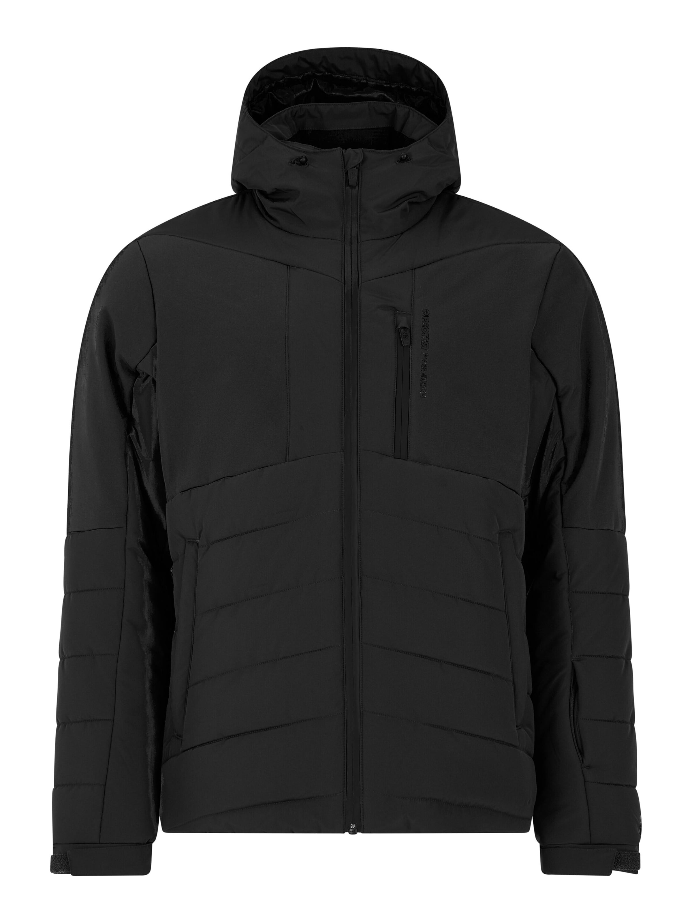 PROTEST Sportjacke 'PRTNaldo'‌‌ in Schwarz: Vorderseite