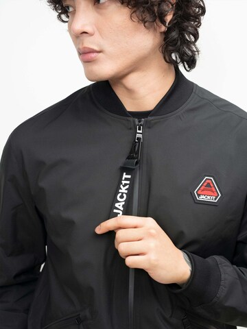 JACK1T Outdoorjas ' Oberon Tech Bomber ' in Zwart