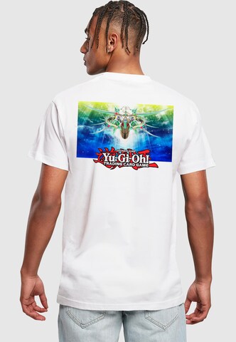 Merchcode Shirt 'Yu-Gi-Oh! - Supreme Celestial King' in Weiß: predná strana