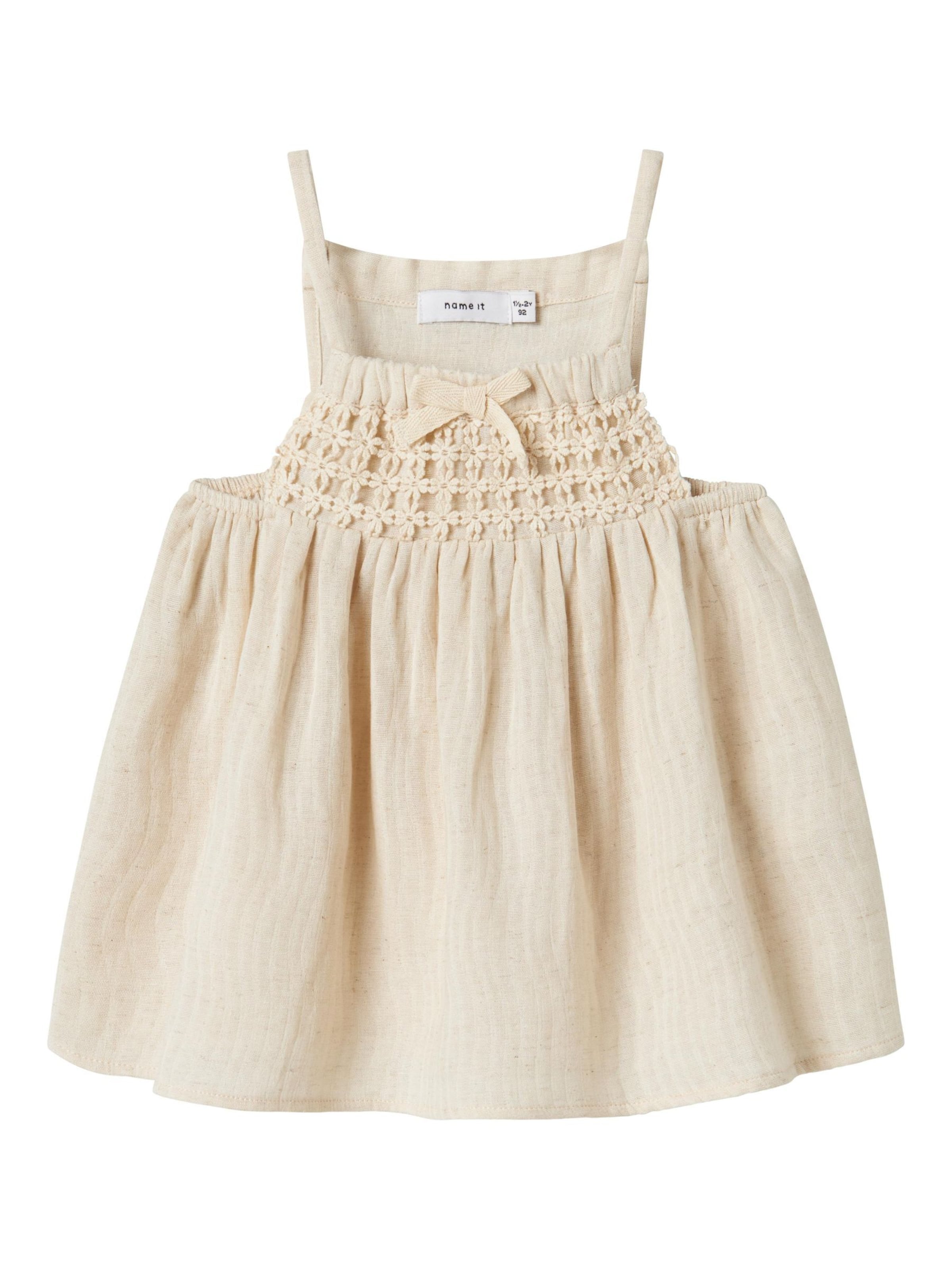 NAME IT - Top en beige: frente