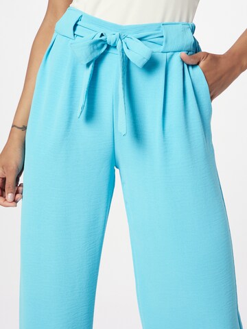 Hailys Loose fit Pleat-Front Pants 'Delila' in Blue