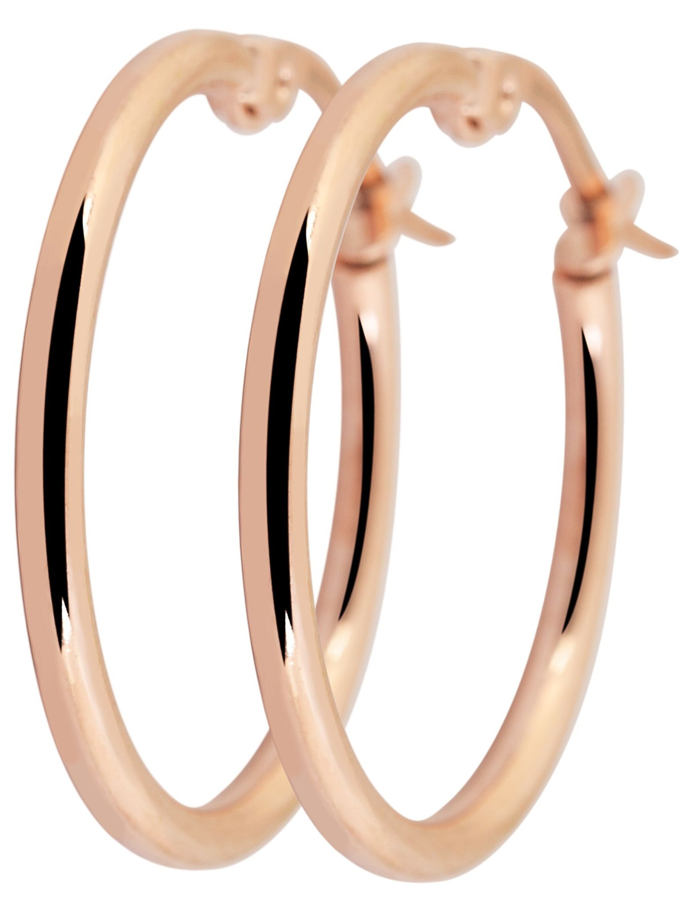 Akzent Earrings 'Le Rosé, langlebig' in Gold