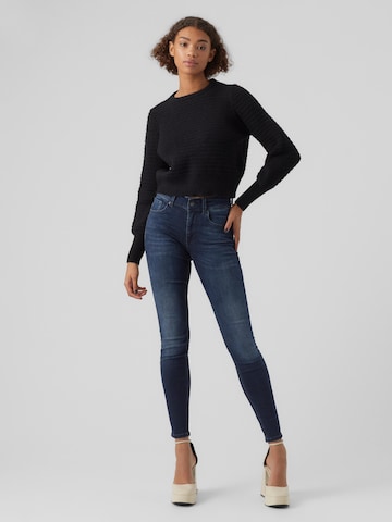 VERO MODA Pullover 'Plenty' in Schwarz