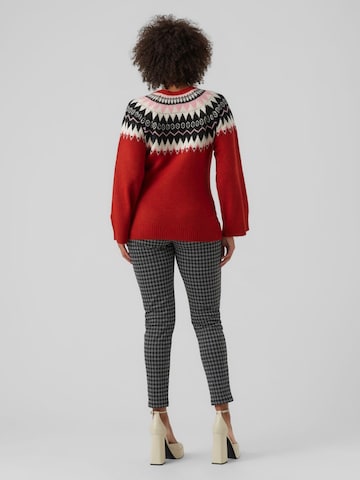 MAMALICIOUS Sweater 'Eli' in Red