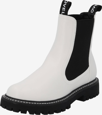 Palado Chelsea Boots 'Dedej' en noir / blanc, Vue avec produit