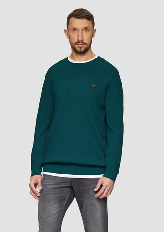 Pull-over s.Oliver en bleu : devant