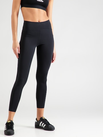 4F - Skinny Calças de desporto em preto: frente