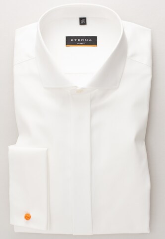 ETERNA Slim Fit Hemd in Beige