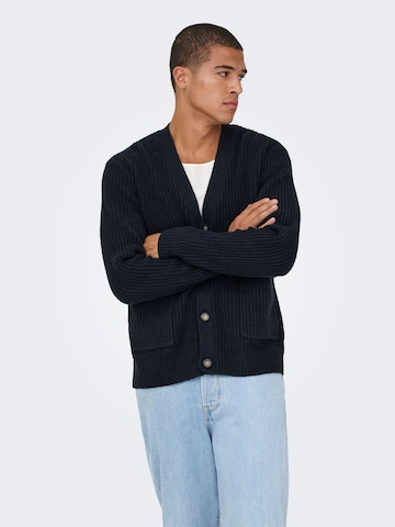 Only & Sons - Cárdigan 'ONSFrame' en azul