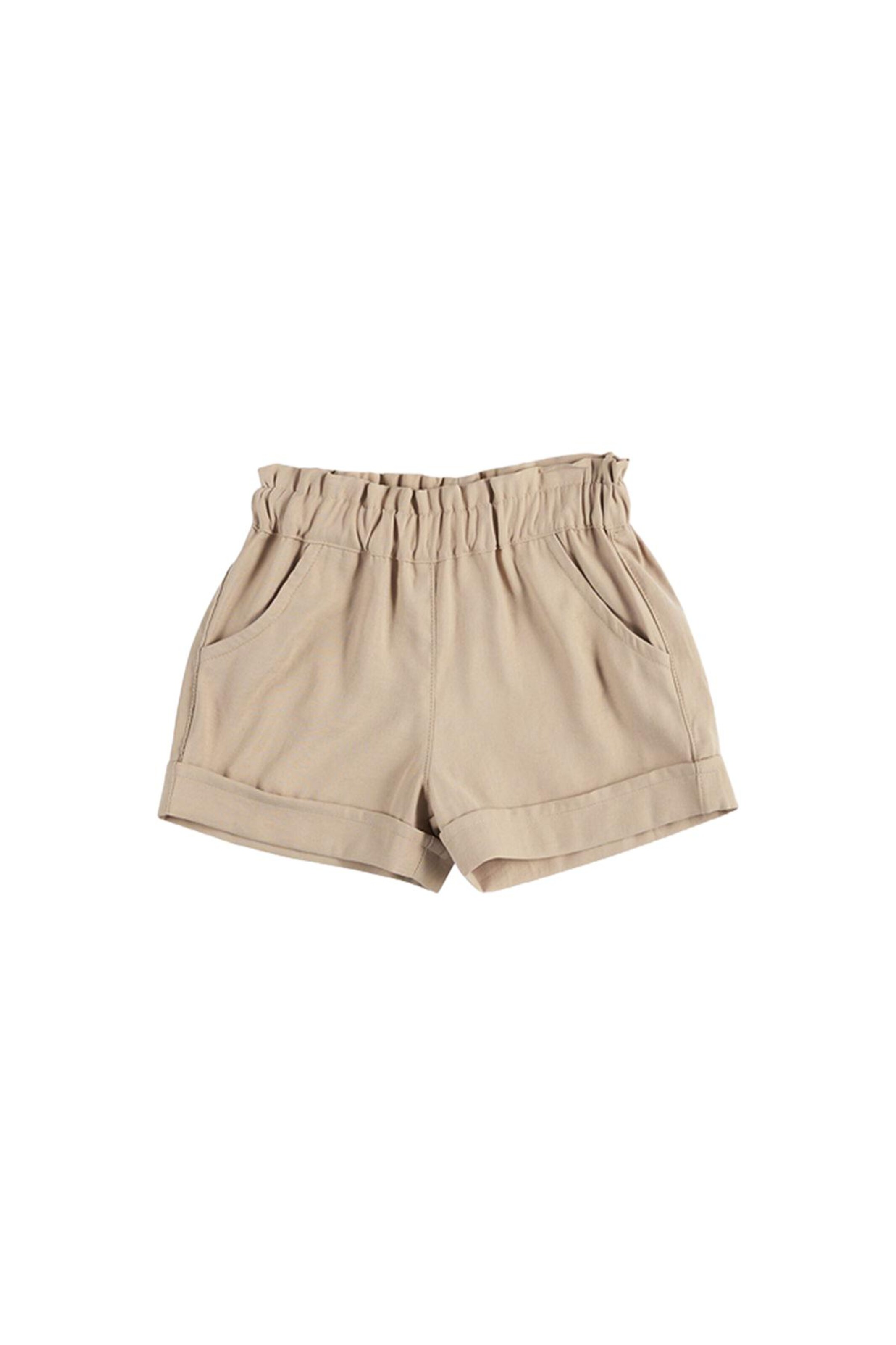 Panço Regular Shorts in Beige: Vorderseite