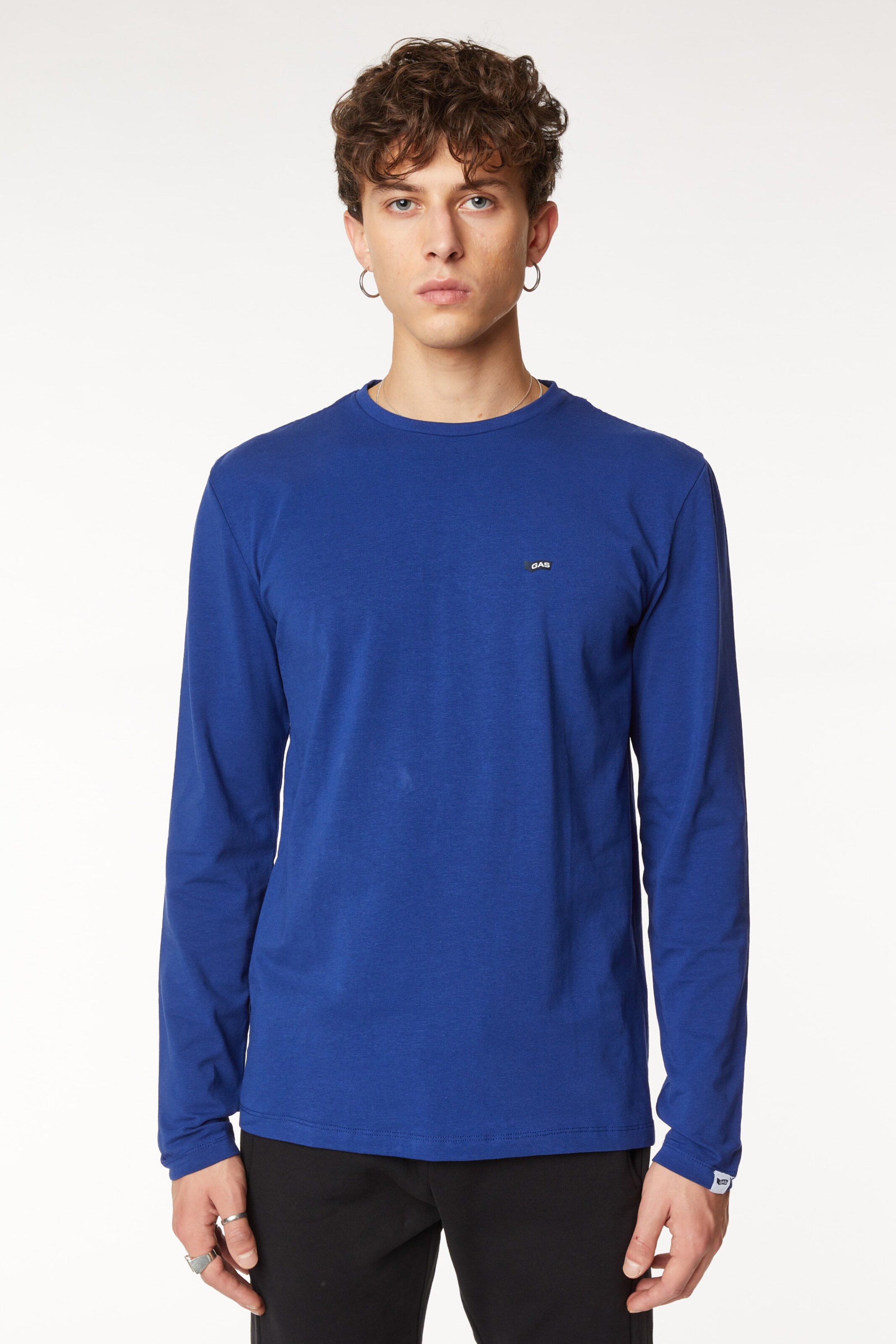 Männer Shirts GAS Jeans Shirt 'JANIS' in Blau - YS26619 Männer Shirts GAS Jeans Shirt 'JANIS' in Blau - YS26619