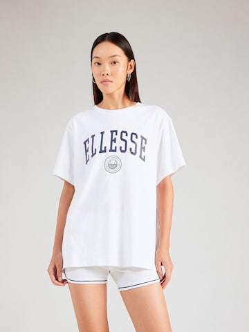 ELLESSE חולצות 'Neri' בלבן: מלפנים