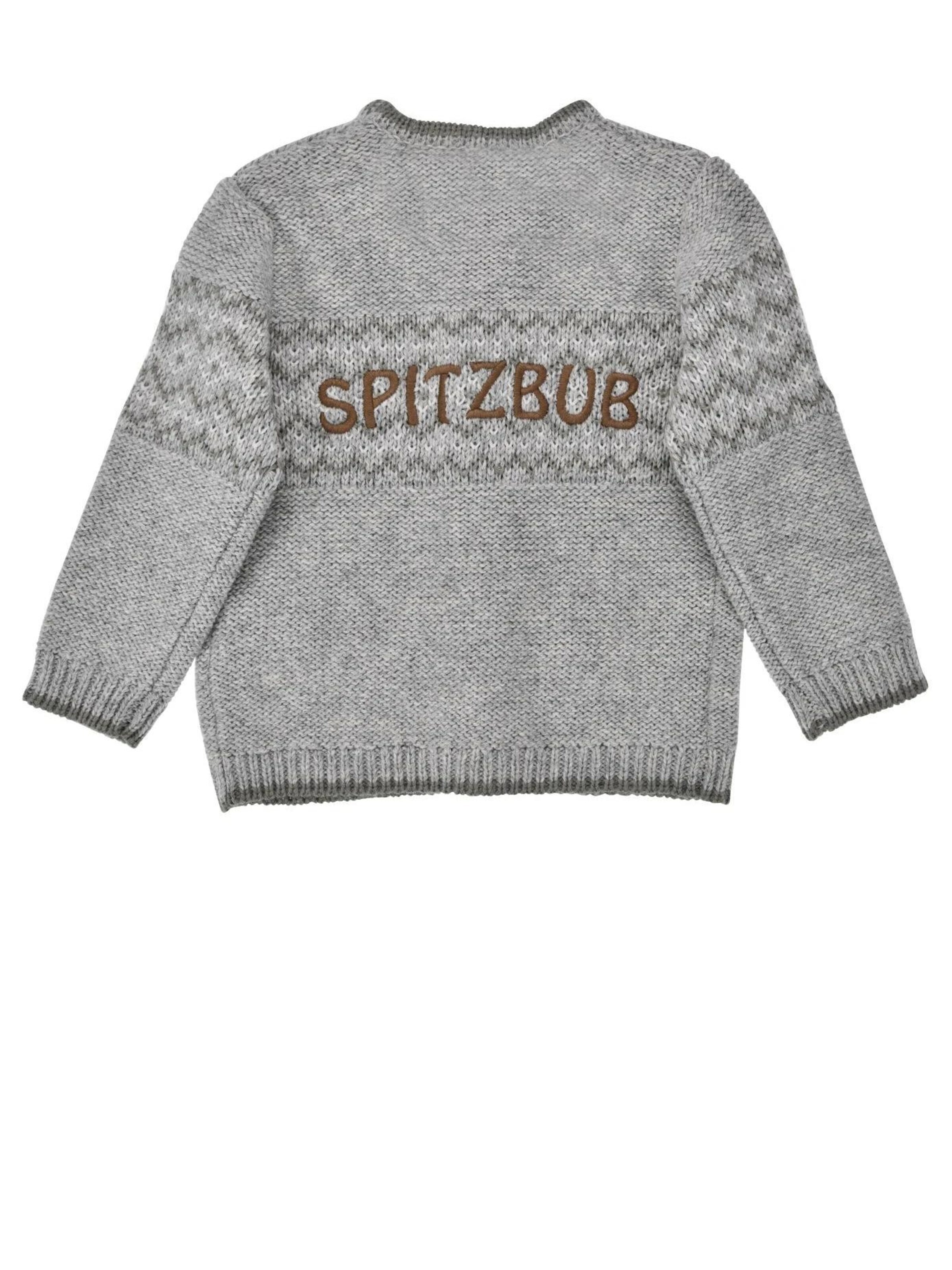BONDI Strickjacke‌‌‌ in Grau: Vorderseite