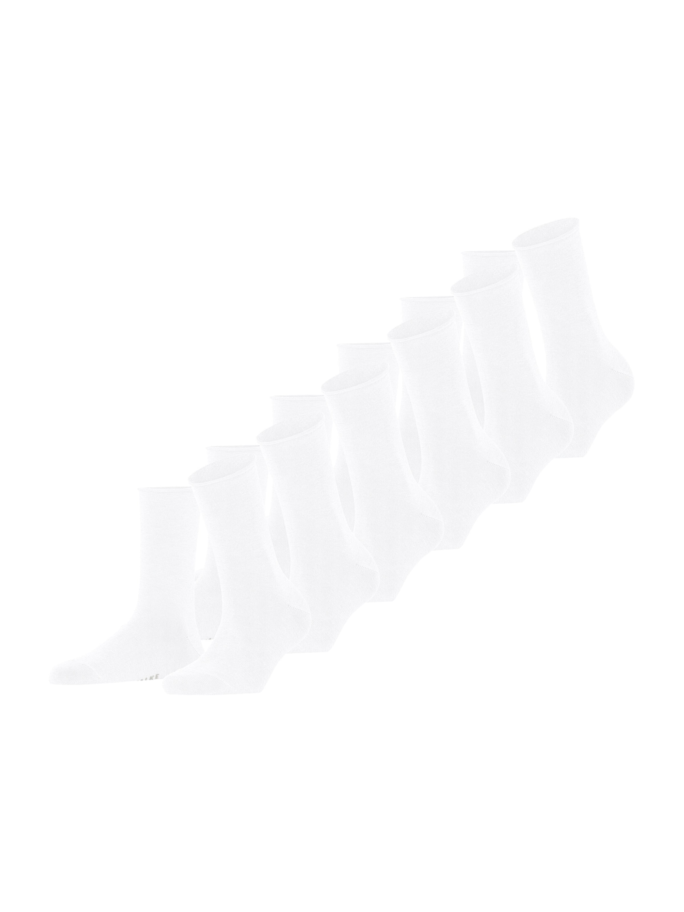 FALKE Sockor 'Happy Bundle' i vit: framsida