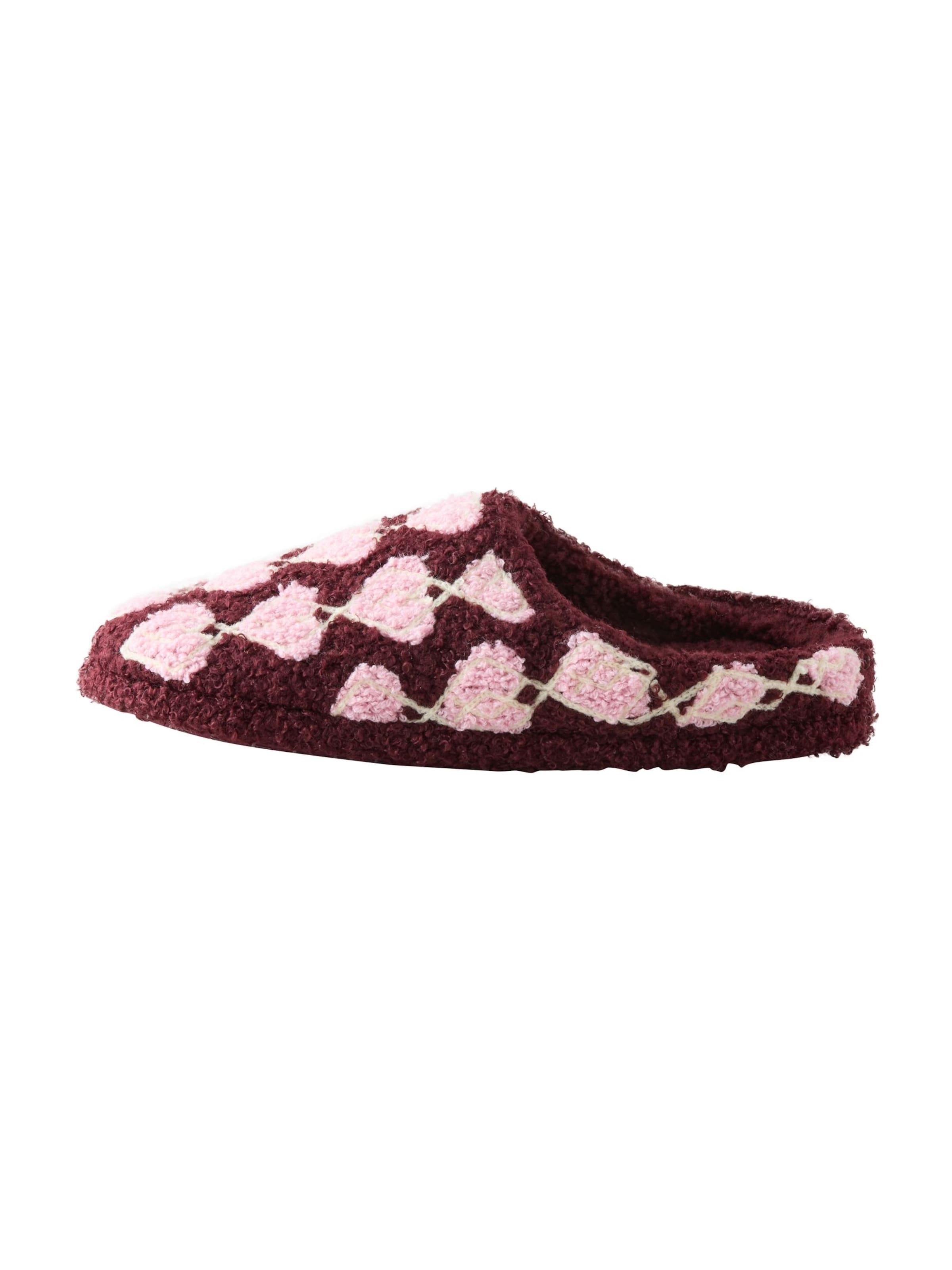 Next - Zapatillas de casa en rojo: frente
