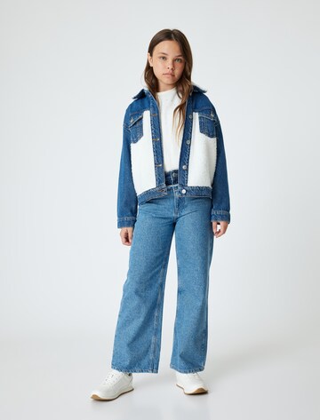 Koton Between-season jacket in Blue: front
