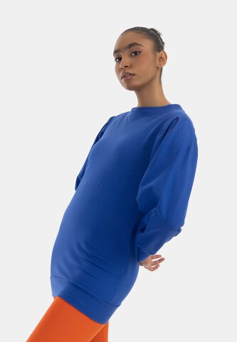 Sweat-shirt MYMO en bleu : devant