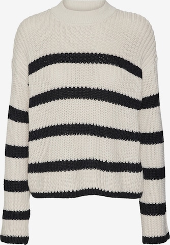 VERO MODA Sweter 'VMHilda' w kolorze beżowy: przód