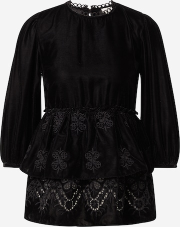 River Island Blouse in Black: front