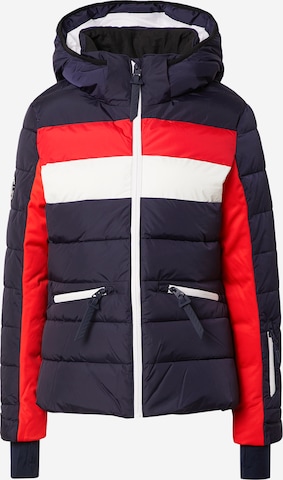 Superdry Snow Athletic Jacket 'Alpine Revive' in Blue: front