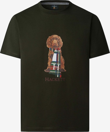 Maglietta 'Heritage Happy' di Hackett London in verde: frontale