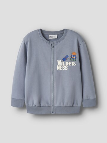 NAME IT Sweatjacke 'NMMOSWALD' in Blau: Vorderseite