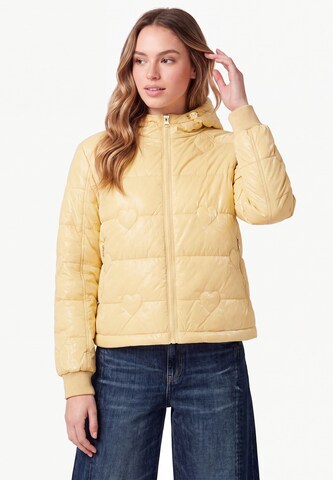 MYMO - Chaqueta de entretiempo en oro: frente