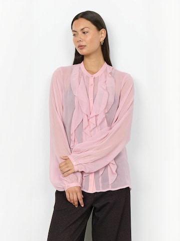 Soyaconcept Shirt ' SC-NAIA ' in Roze: voorkant