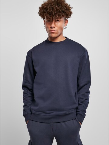 Urban Classics Sweatshirt in Blue: front