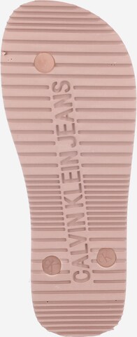 Calvin Klein Jeans T-bar sandals in Pink