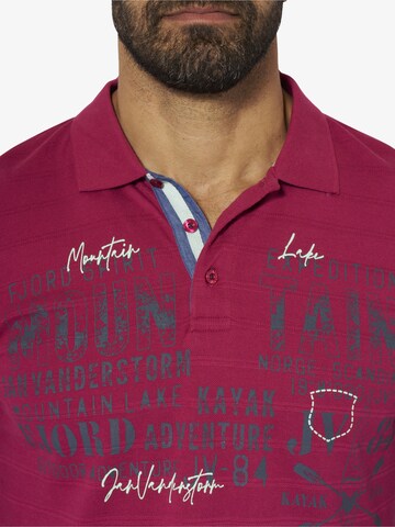 Jan Vanderstorm Shirt 'Makse' in Red