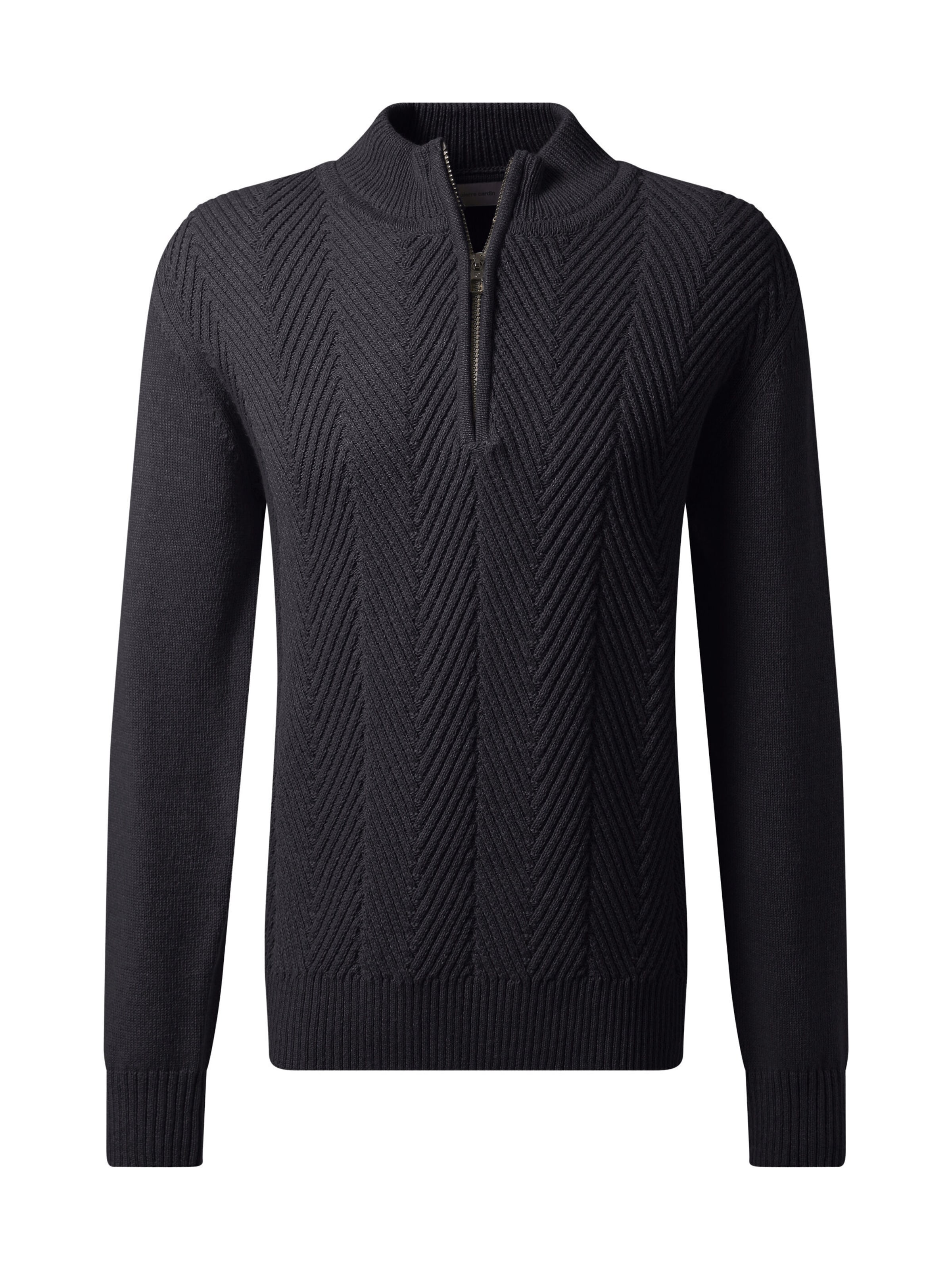 PIERRE CARDIN Pullover, hoher Kragen, lässiger Stil, in Regular
