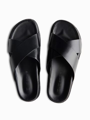 Ombre Pantolette‌‌ in Schwarz