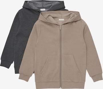 MINYMO - Sudadera con cremallera ' MISweat ' en verde: frente