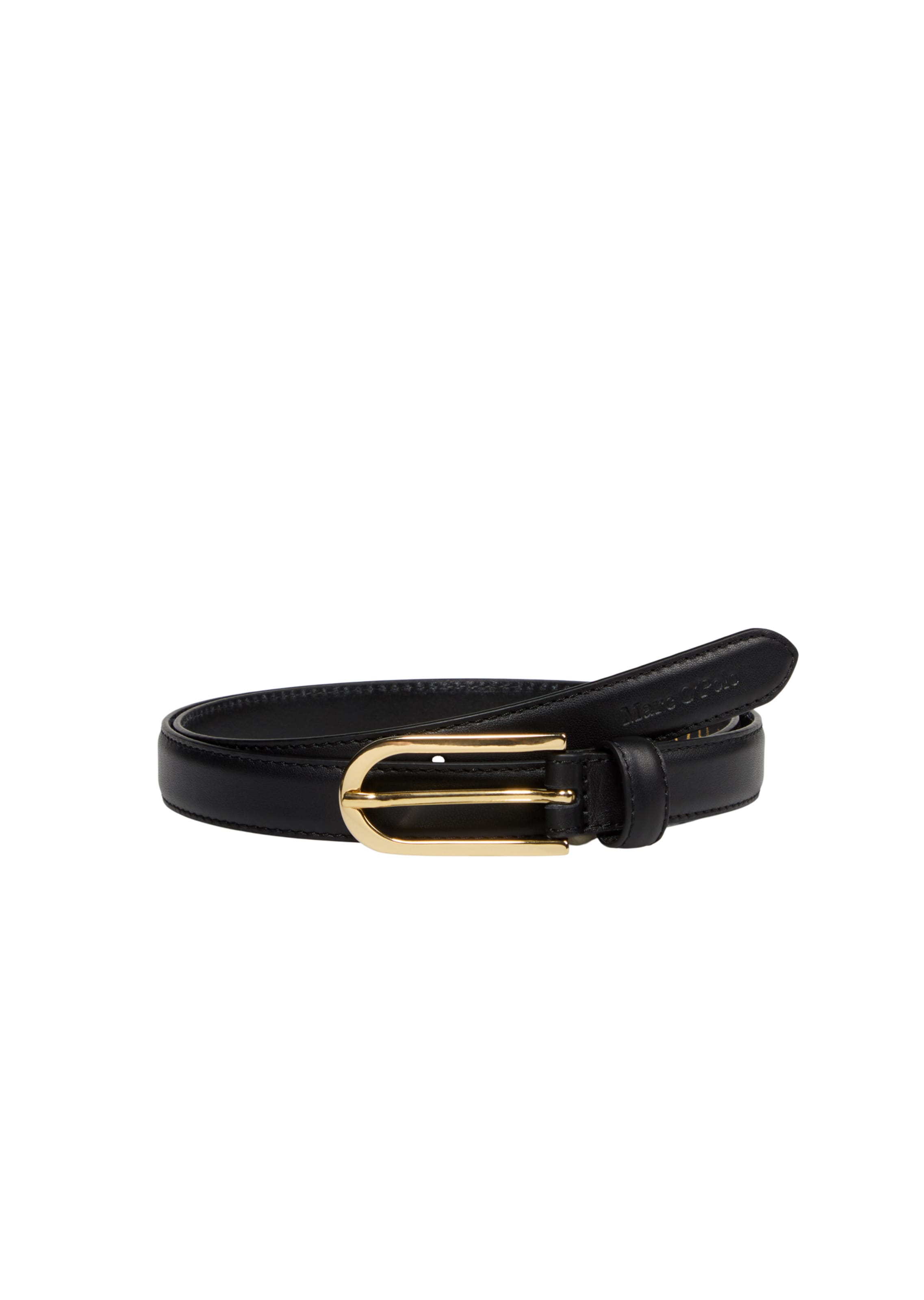 Marc O'Polo Belt in Black: front