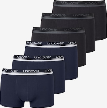 Boxer di uncover by SCHIESSER in blu: frontale
