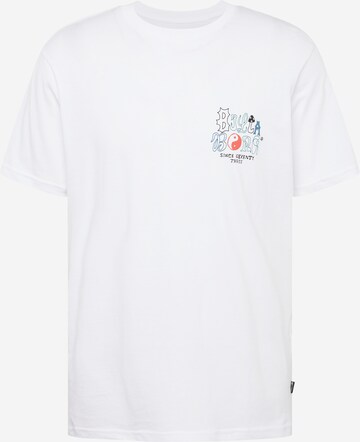 BILLABONG Koszulka 'WORDED' w kolorze biały: przód