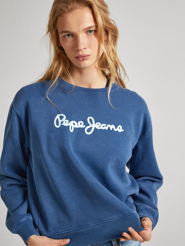 Pepe Jeans Sweatshirt 'LANA' i blå