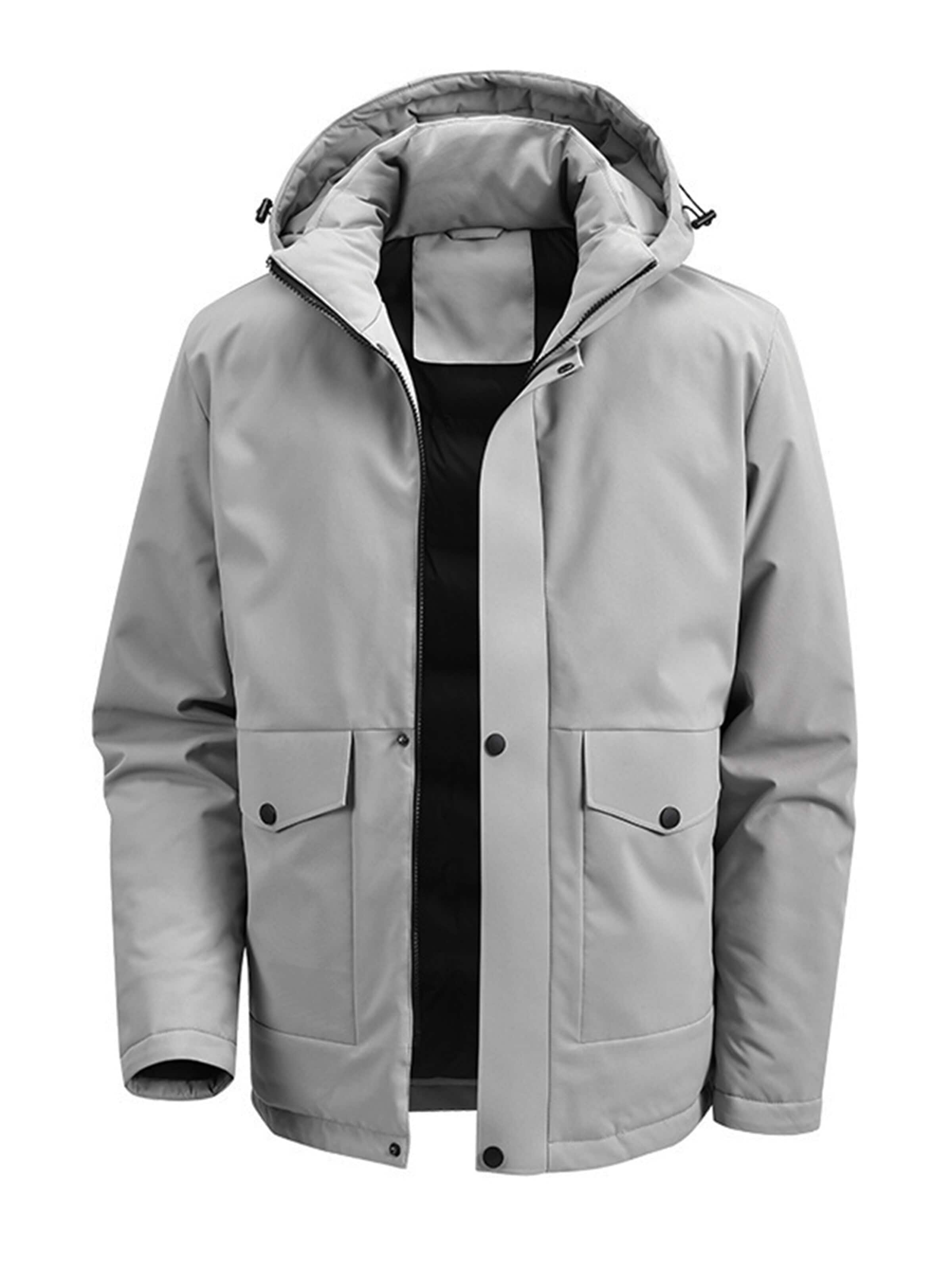 YOUTHUP Winter Jacket 'Kuschel' in S in Khaki, Item view