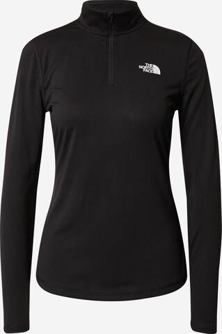 THE NORTH FACE Funktionsbluse 'FLEX' i sort: forside